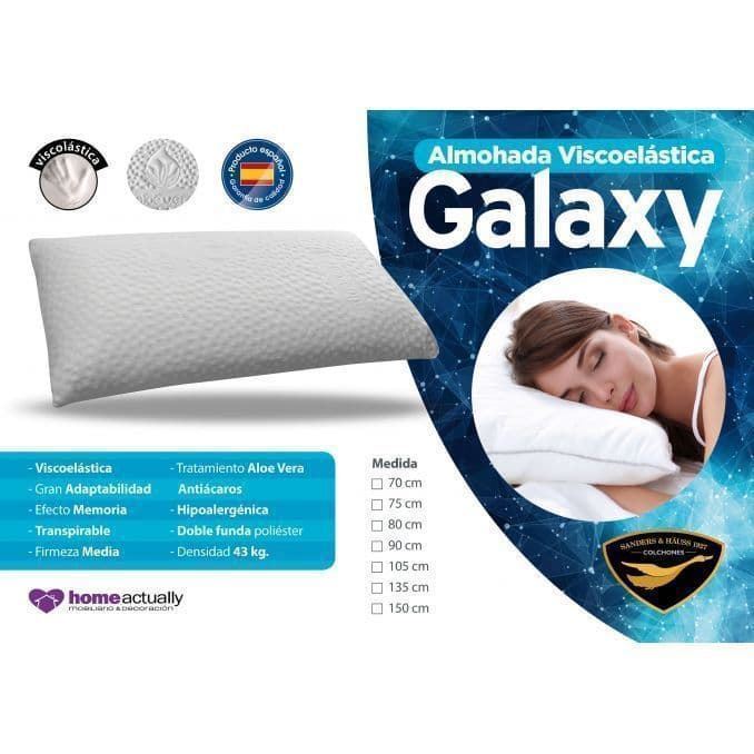 Almohada 100% Viscoelástica Blanco Galaxy - Imagen 3