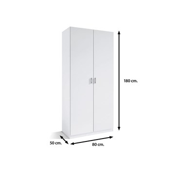 Armario Blanco 2 Puertas - Imagen 2