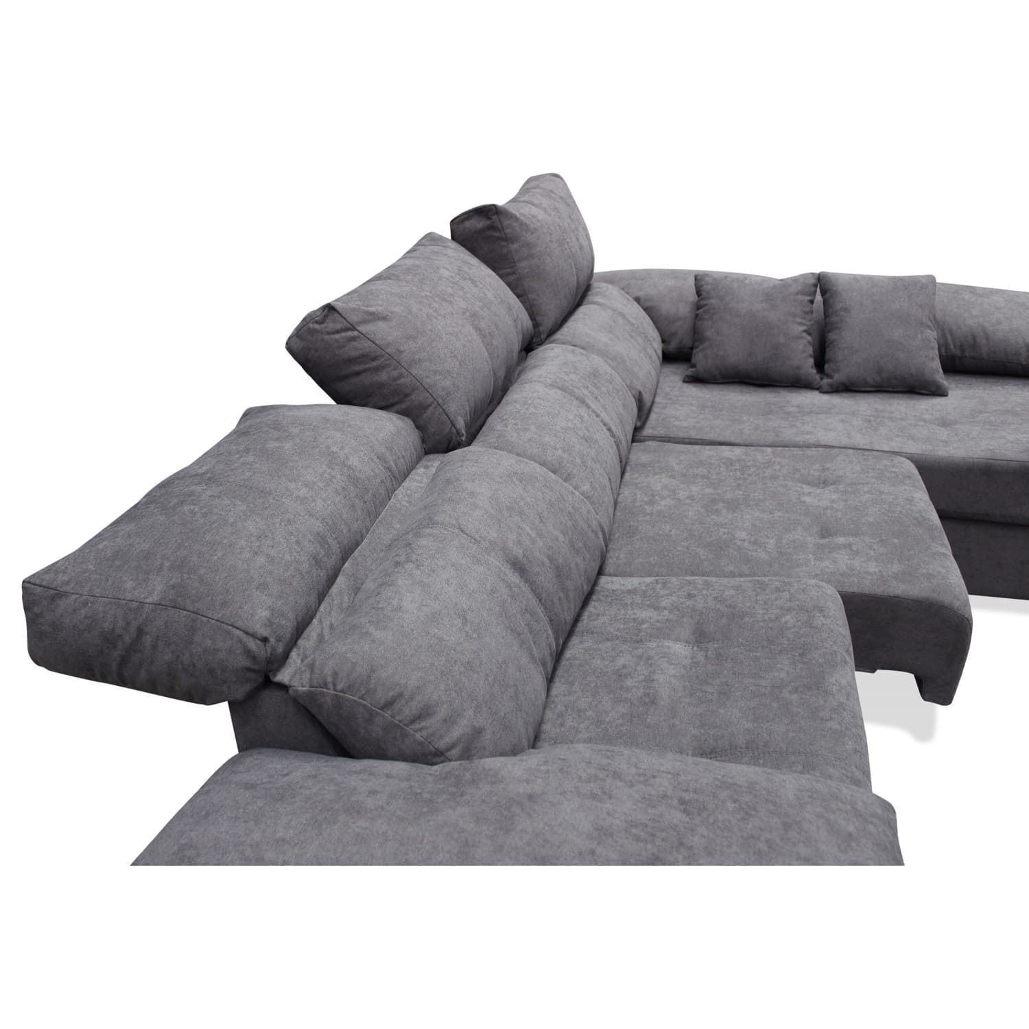 Chaiselongue Egipto 3 Plazas Gris - Imagen 3