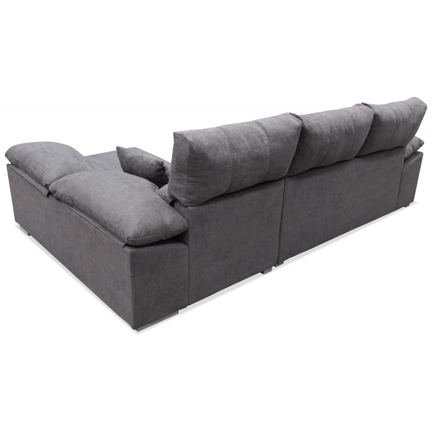 Chaiselongue Egipto 3 Plazas Gris - Imagen 4