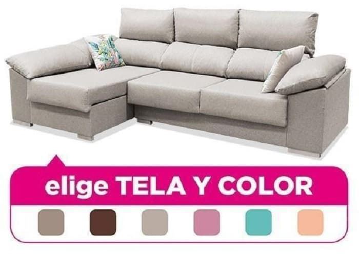 Chaiselongue Emilia 3 Plazas - Imagen 1