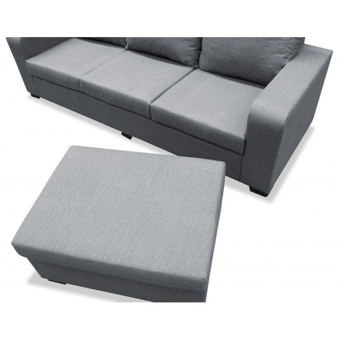 Chaiselongue Kio Amazonas 3 Plazas Gris - Imagen 4