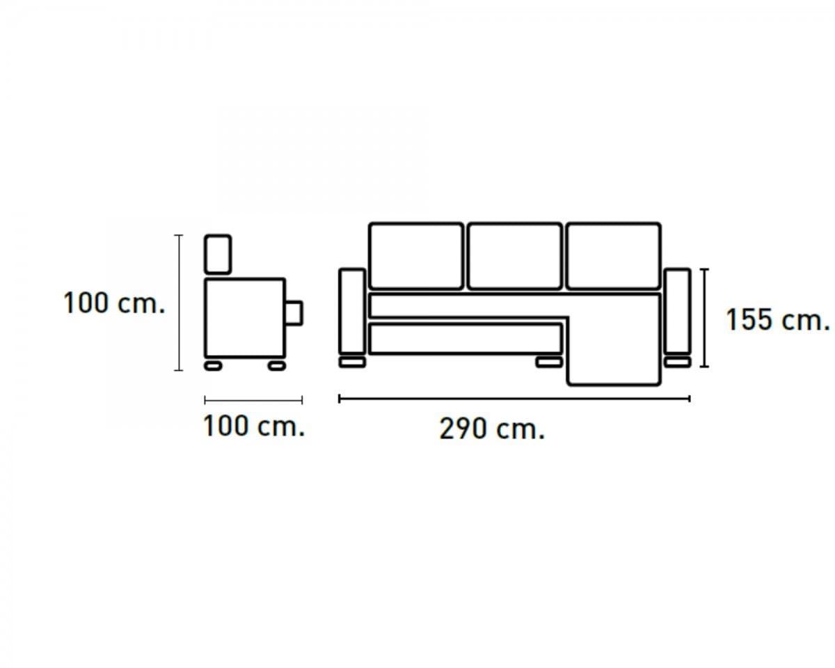 Chaiselongue Villamarín - Imagen 3