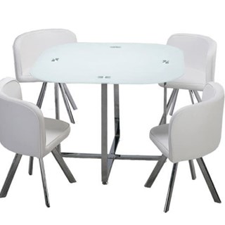 Conjunto Mesa y Sillas Teca - Imagen 1