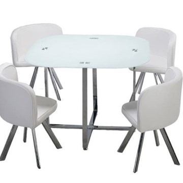 Conjunto Mesa y Sillas Teca - Imagen 1