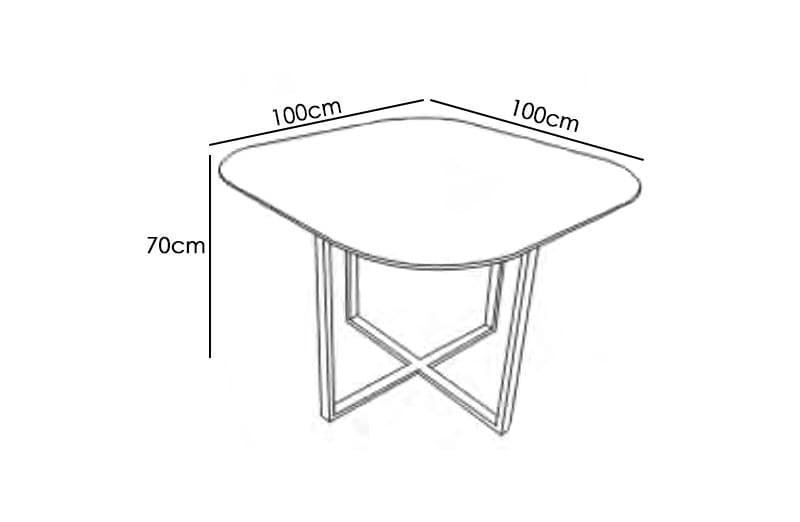 Conjunto Mesa y Sillas Teca - Imagen 2