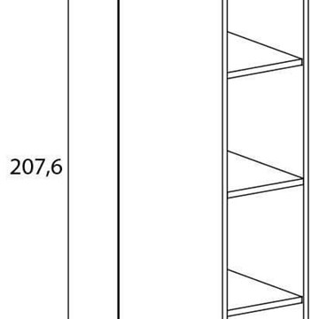 Estantería Estrecha Donald - Imagen 2