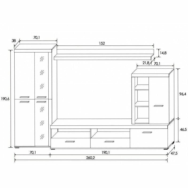 Mueble de Salón Lotto - Imagen 4