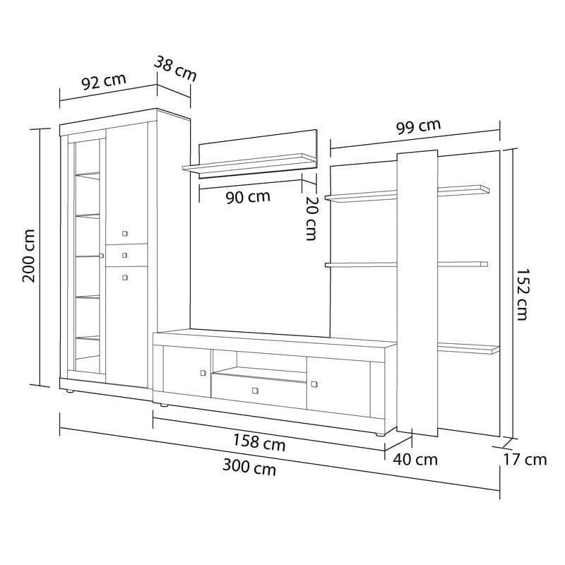 Mueble de Salón Romeo - Imagen 3