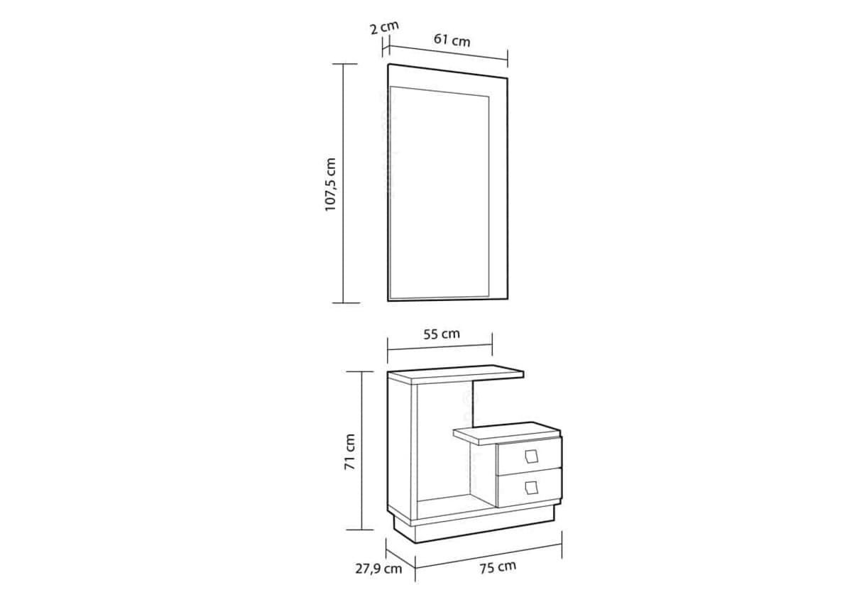 Mueble Recibidor Star - Imagen 3