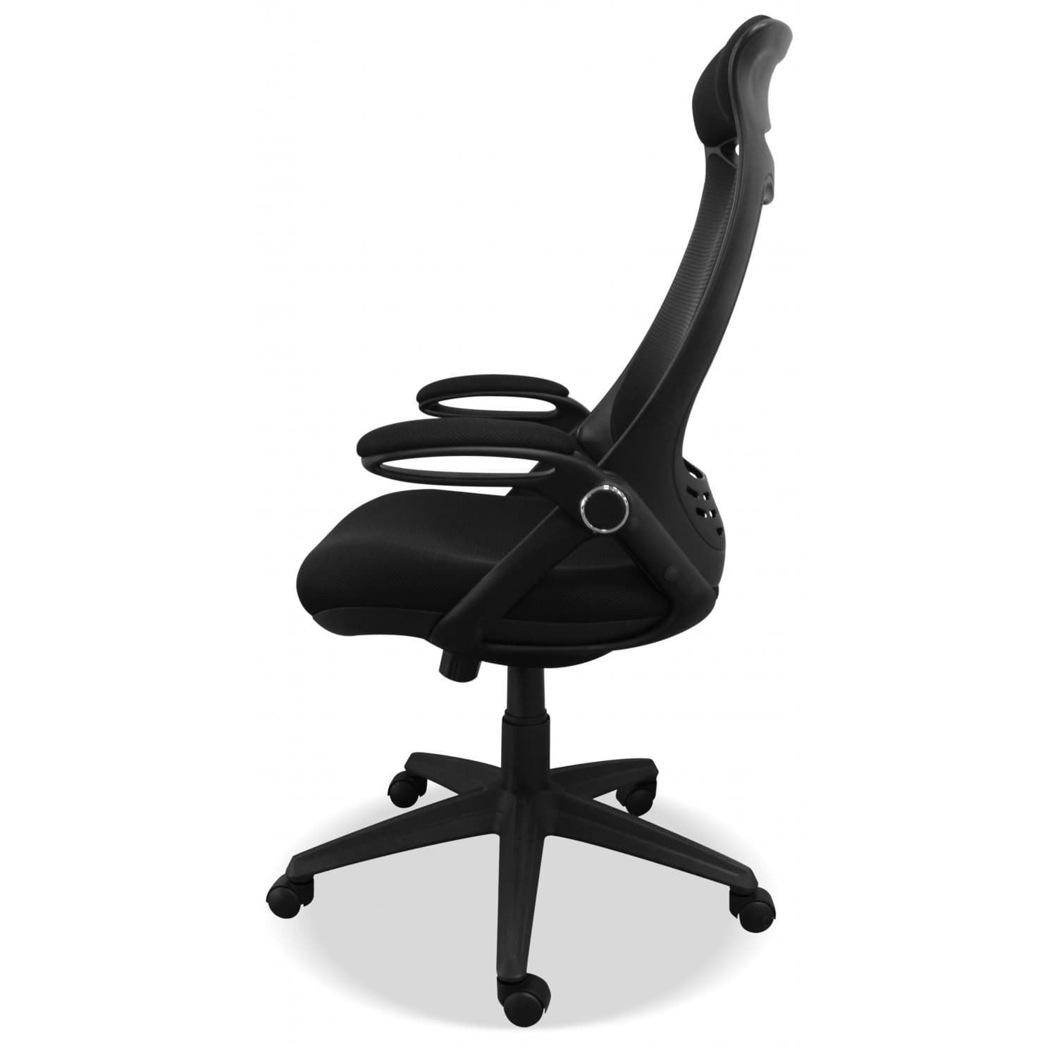 Silla de Oficina Giratoria Negra Ergonómica - Imagen 2